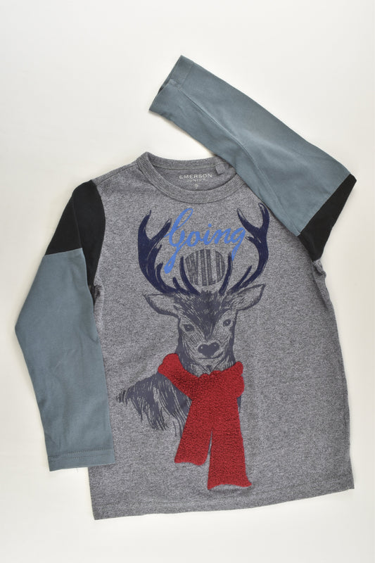 Emerson Junior Size 5 'Going Wild' Top