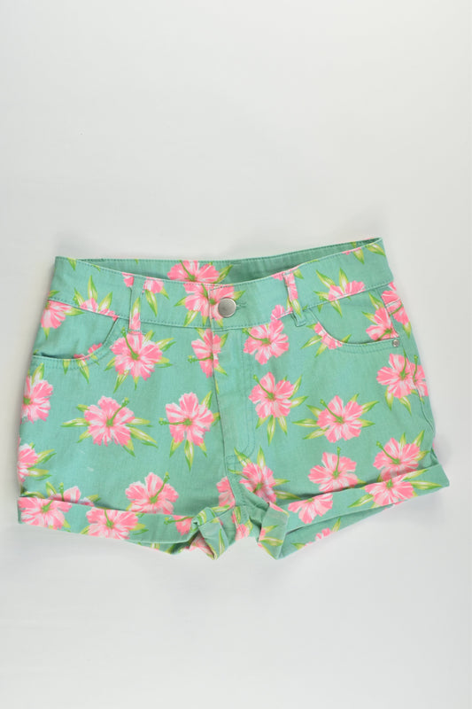 Emerson Size 10 Stretchy Floral Shorts