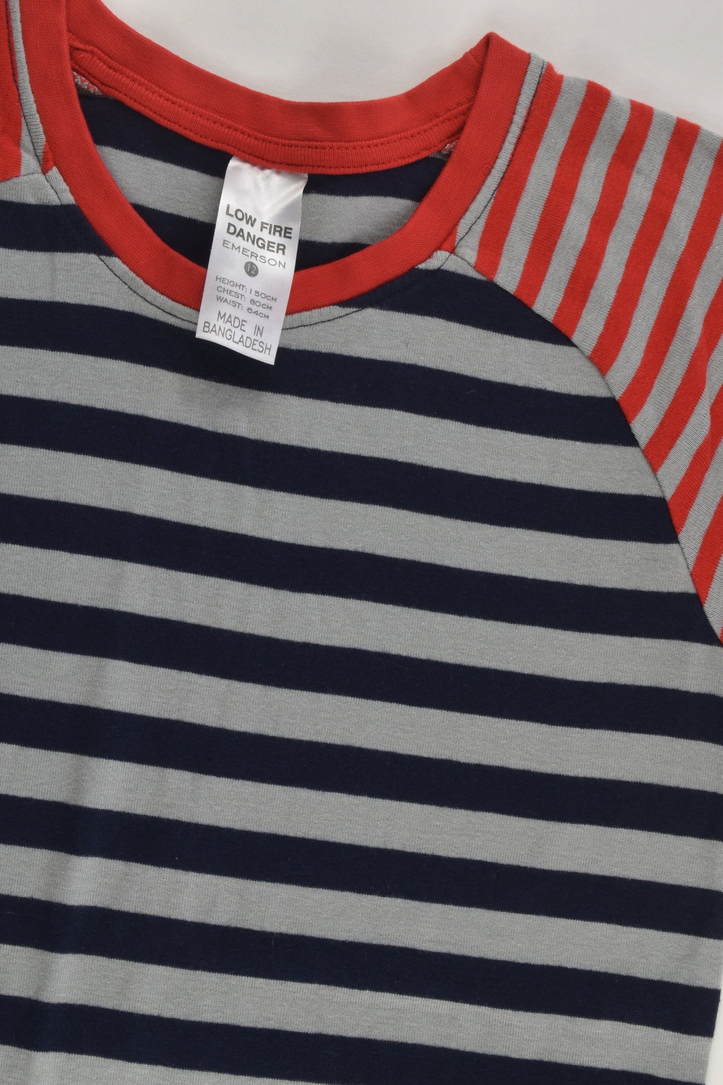 Emerson Size 10 Striped T-shirt