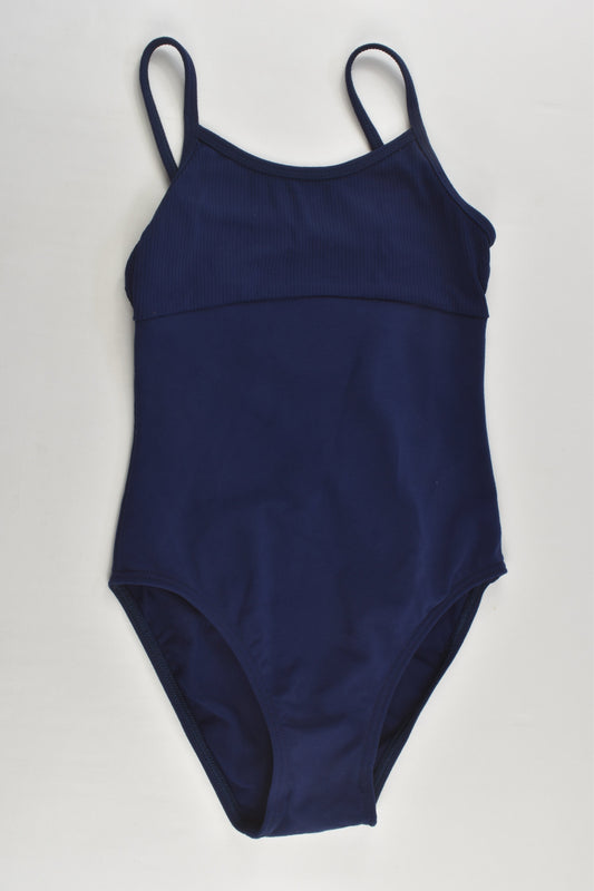 Energetiks Size approx 8-10 (Large) Lined Navy Leotard