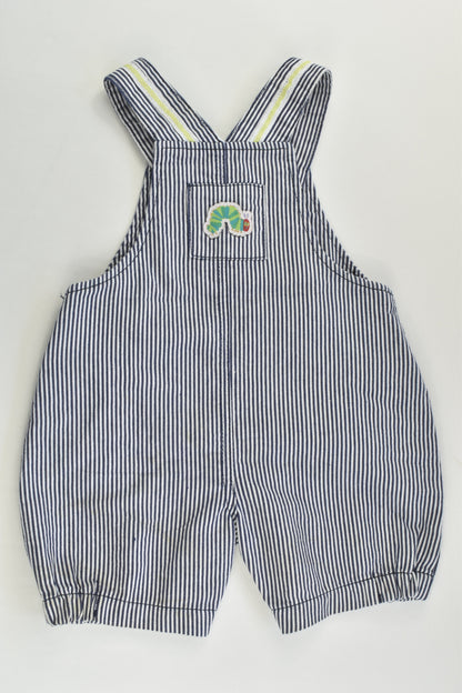 Eric Carle by Target Size 000 (0-3 months) The Very Hungry Caterpillar Short Overalls