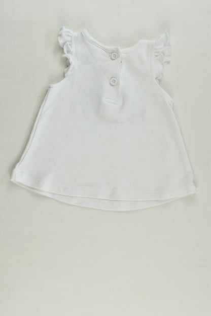 Eric Carle Size 000 'Tiny and Very Sleepy' Top/Tunic