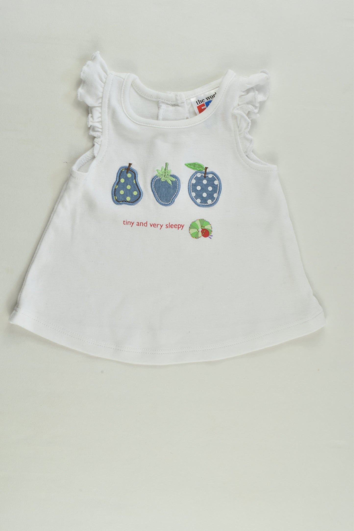 Eric Carle Size 000 'Tiny and Very Sleepy' Top/Tunic