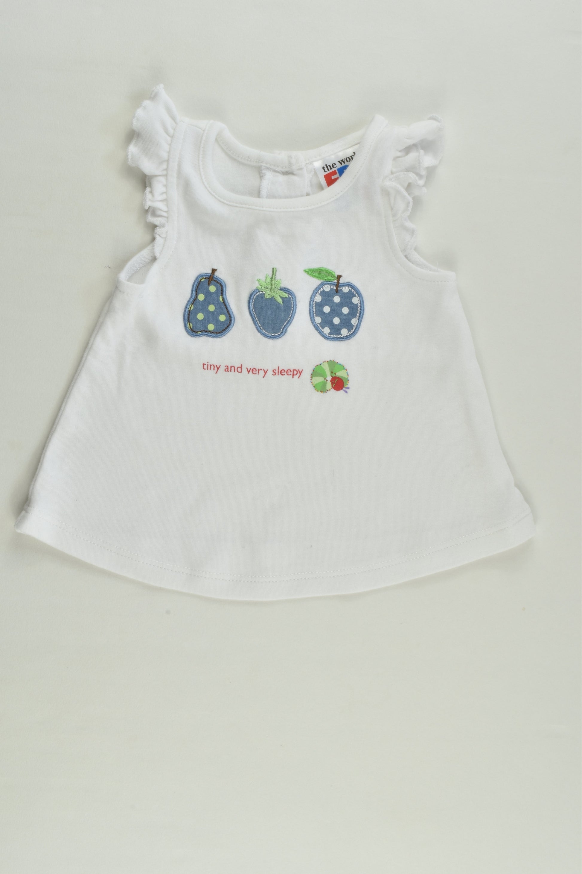 Eric Carle Size 000 'Tiny and Very Sleepy' Top/Tunic