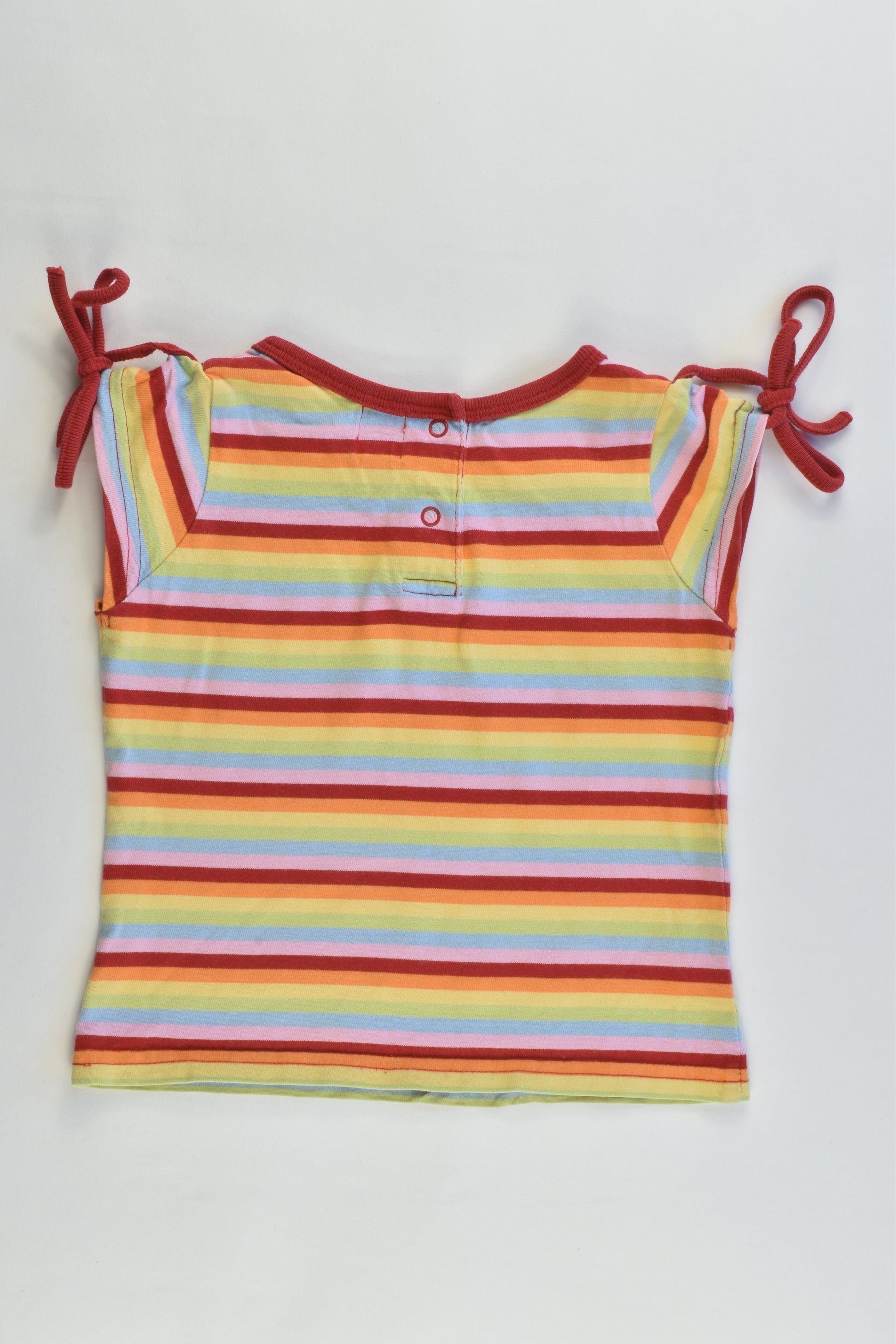 Esprit Size 12 months Rainbow Stipes T-shirt