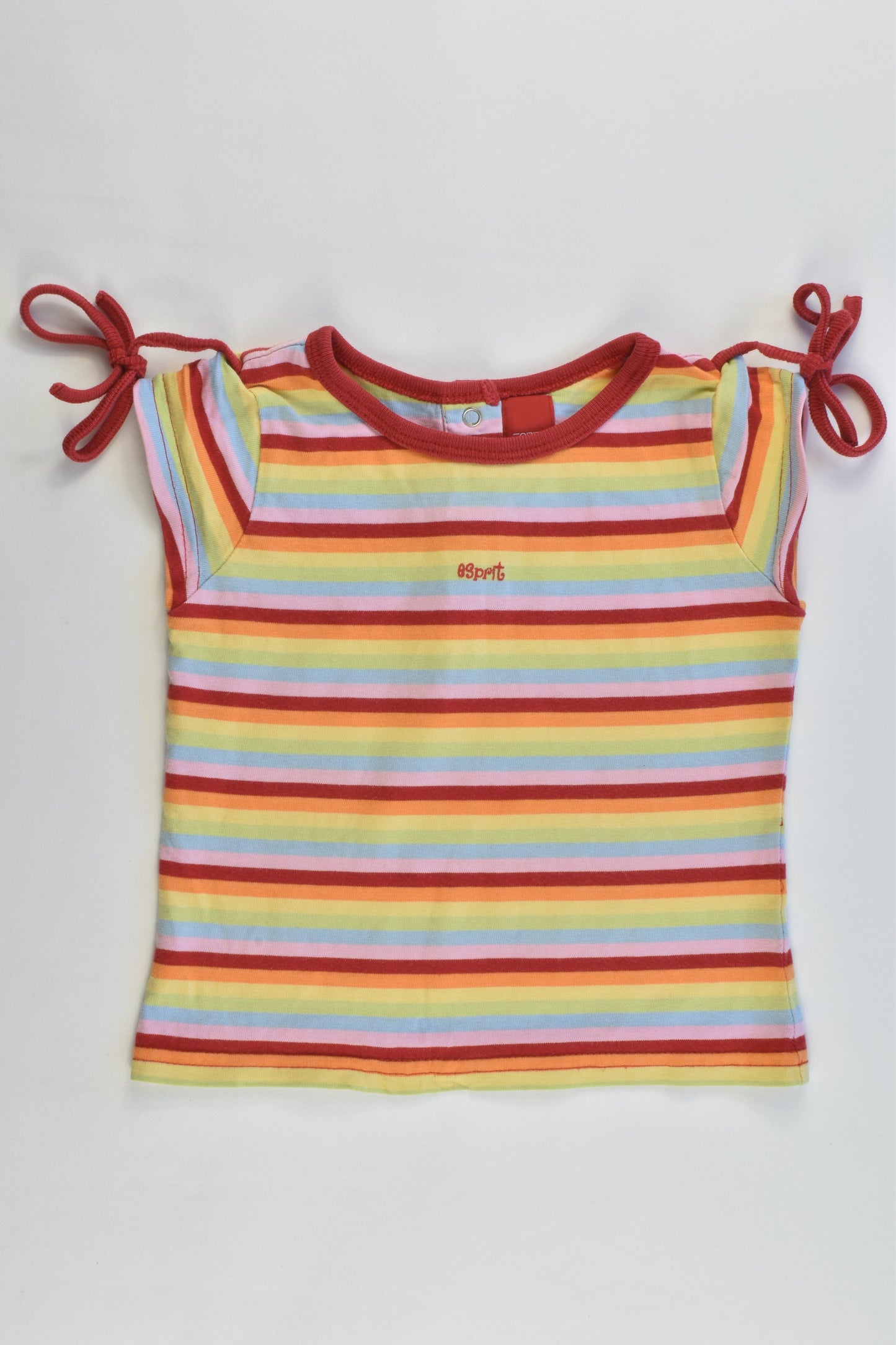 Esprit Size 12 months Rainbow Stipes T-shirt
