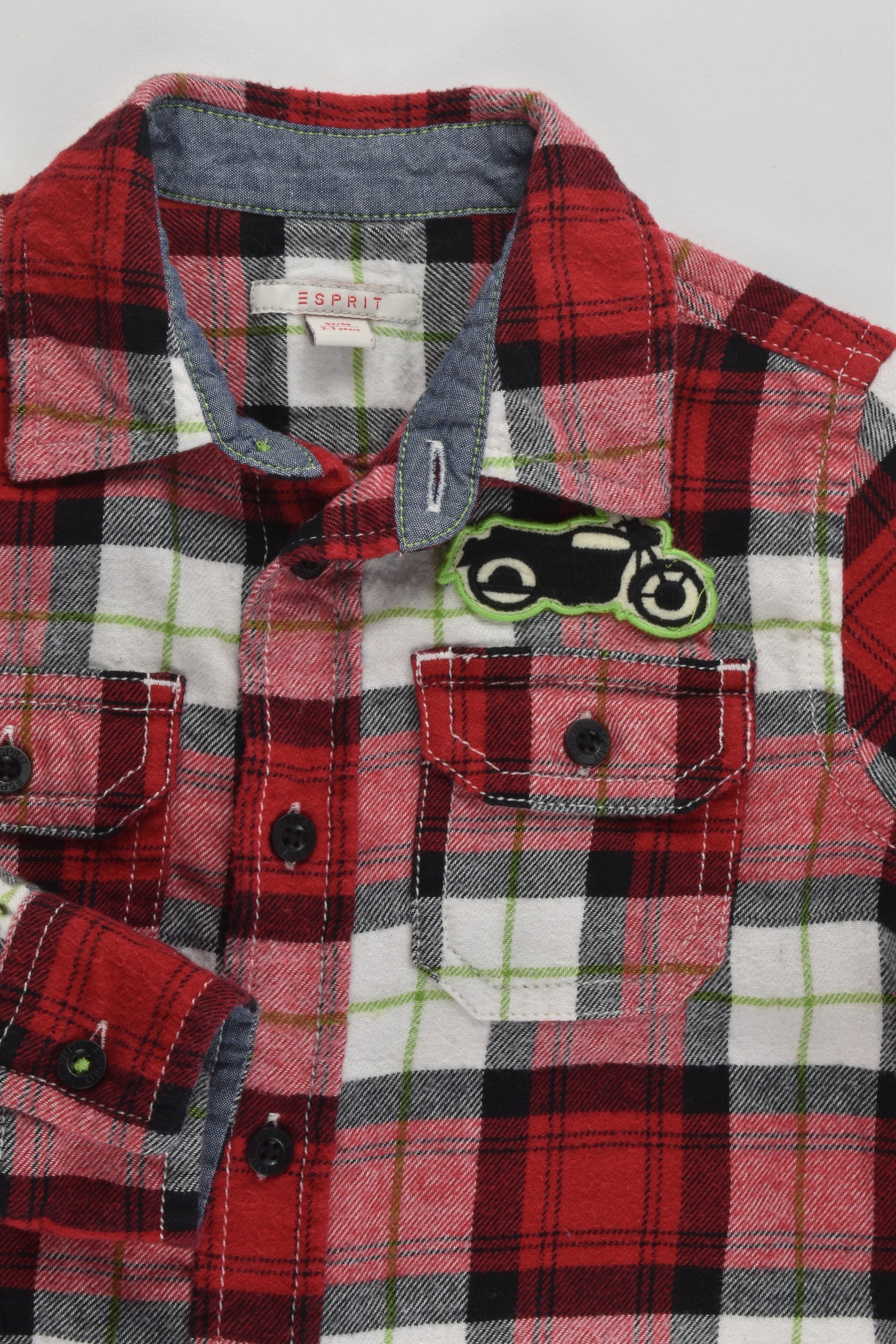 Esprit Size 2-3 (92/98 cm) Casual Motorbike Winter Shirt