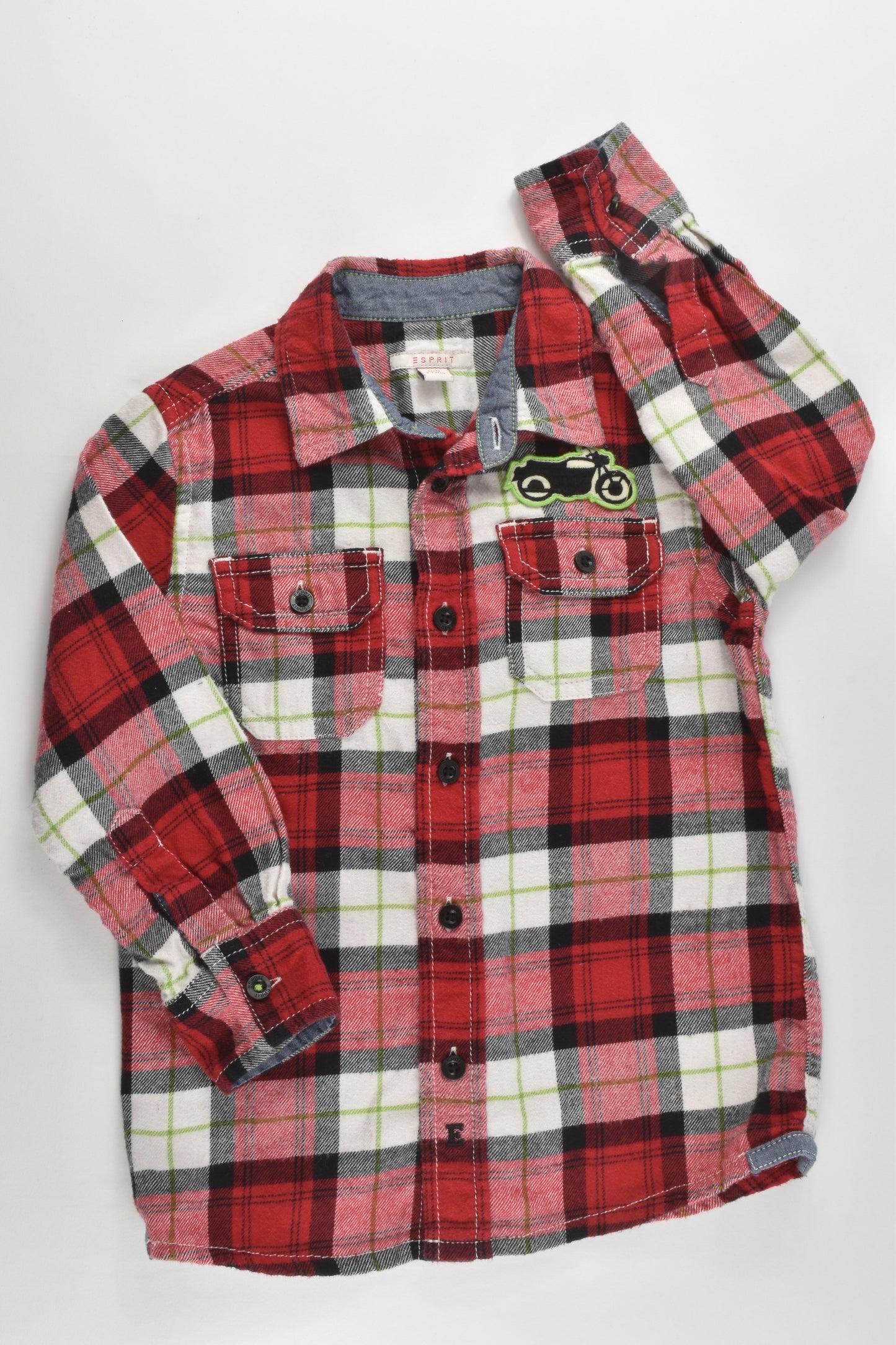 Esprit Size 2-3 (92/98 cm) Casual Motorbike Winter Shirt