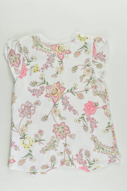 Esprit Size 2 (92 cm) Floral T-shirt
