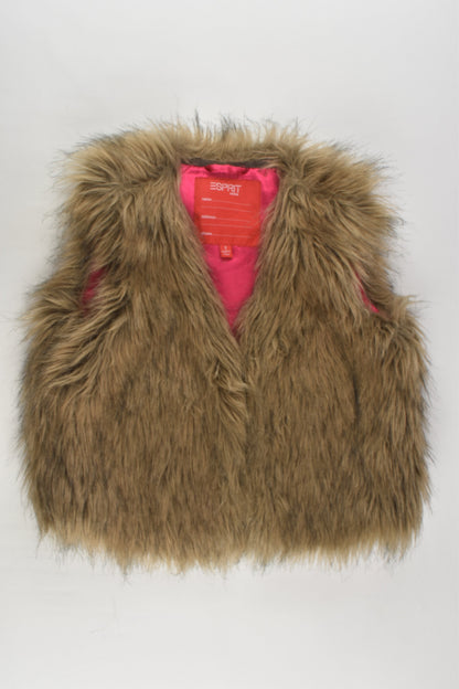 Esprit Size 8 Fluffy Vest