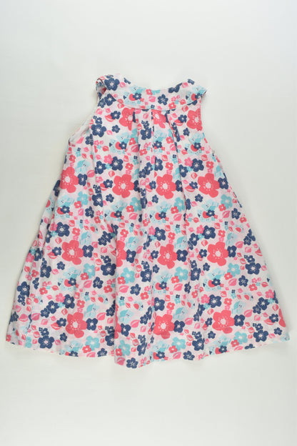Esprot Size 1 (18 months) Lined Floral Dress