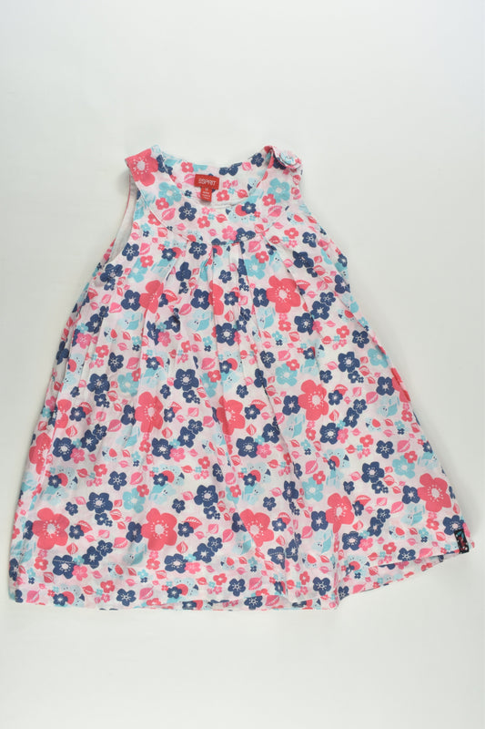 Esprot Size 1 (18 months) Lined Floral Dress