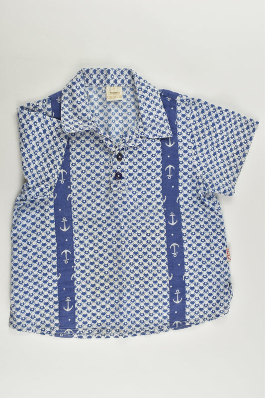 Eternal Creation Size 3 (36 months) Nautical Casual Collared Shirt