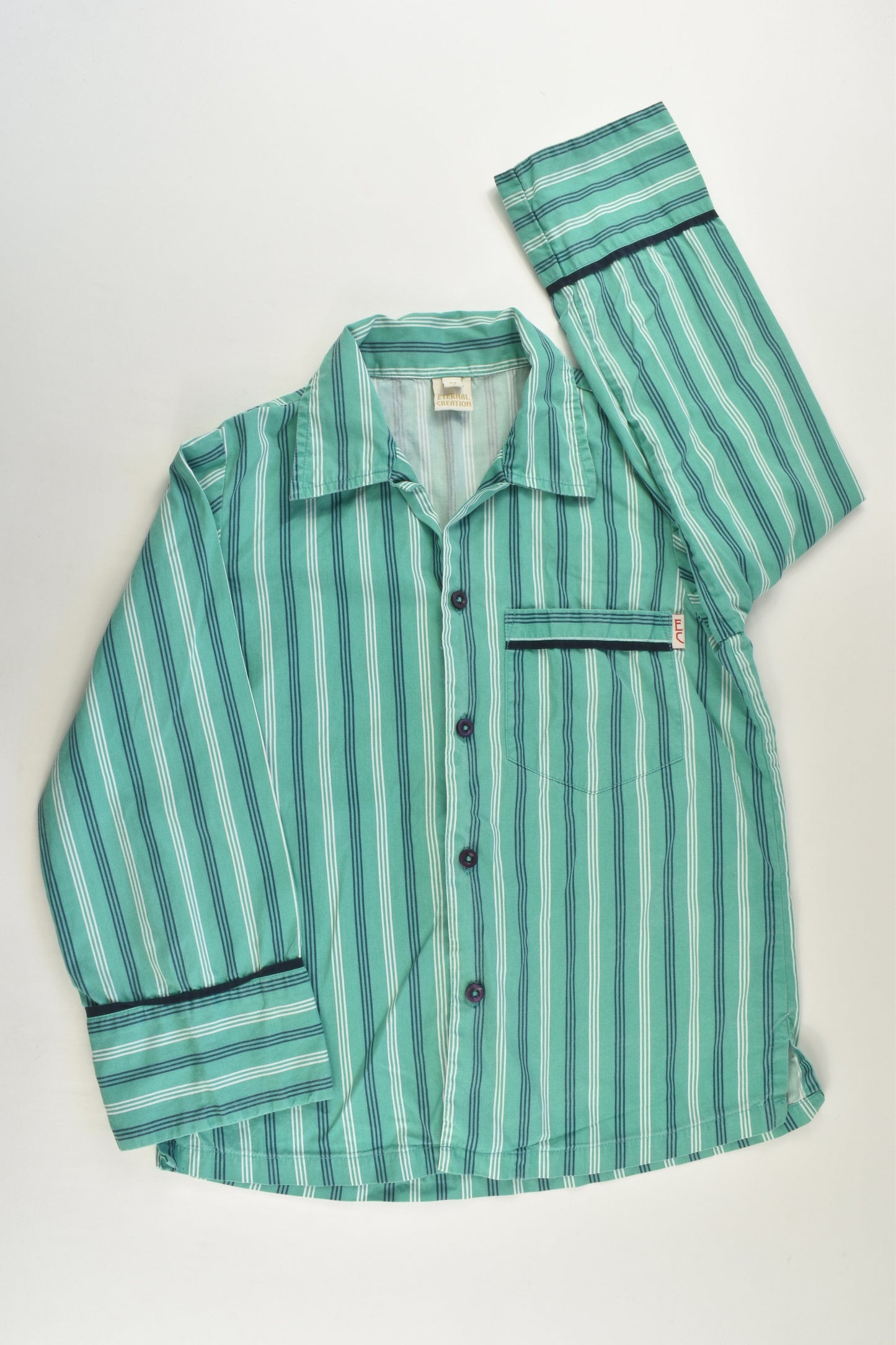 Eternal Creation Size 8 Striped Pj Set