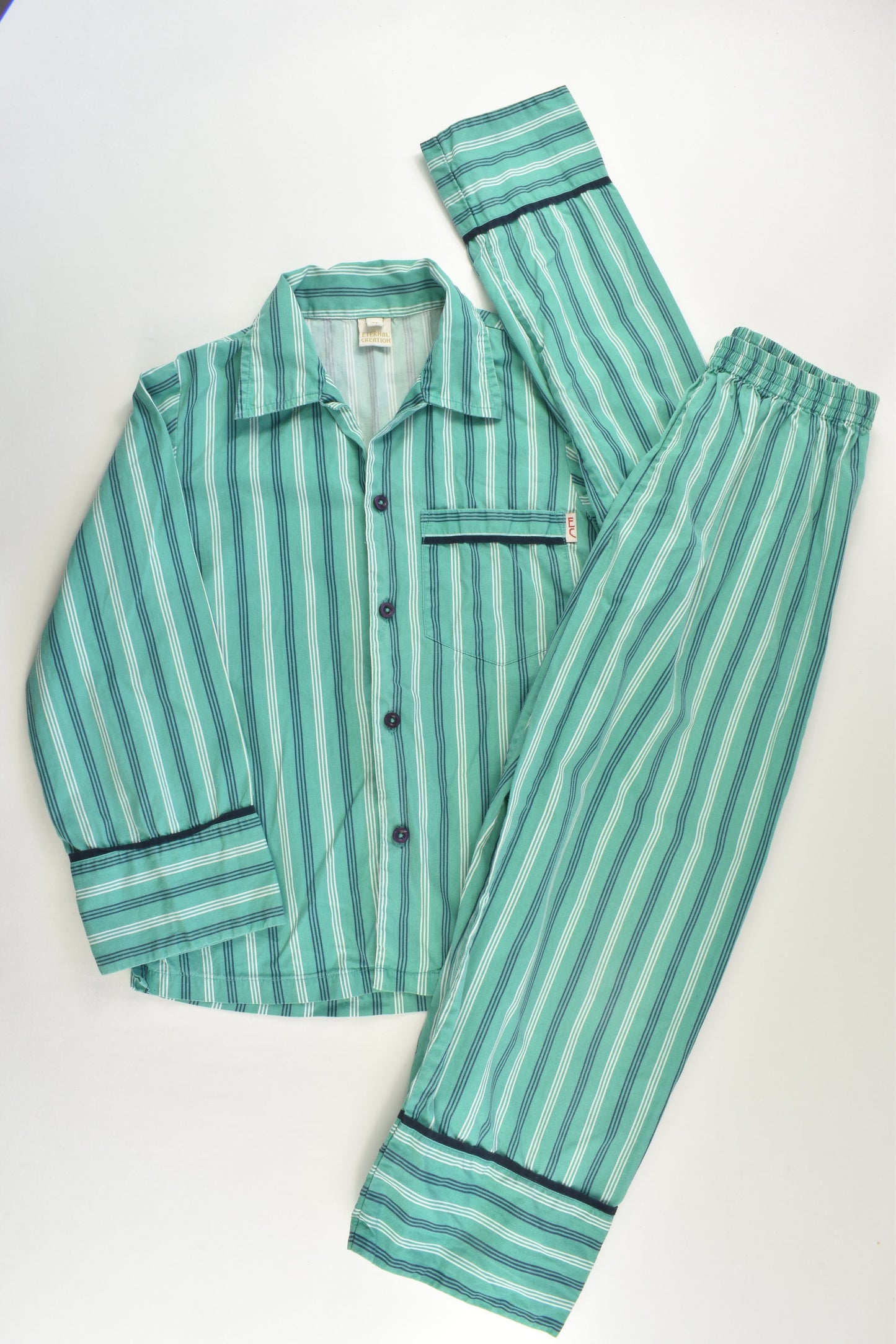 Eternal Creation Size 8 Striped Pj Set
