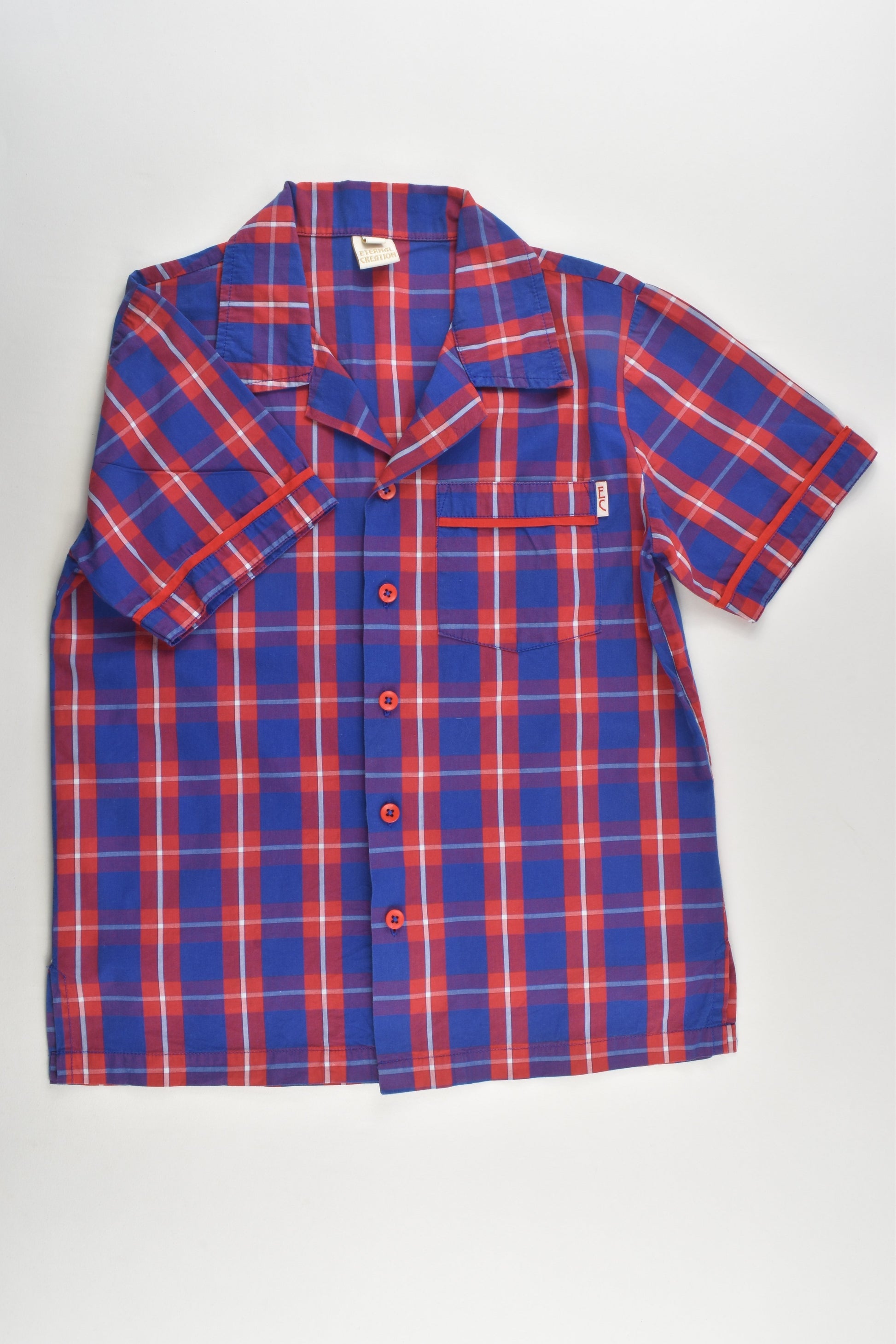 Eternal Creation Size 9 Checked Shirt
