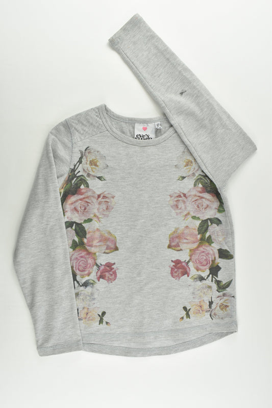 Eve's Sister Size 7 Roses Sweater