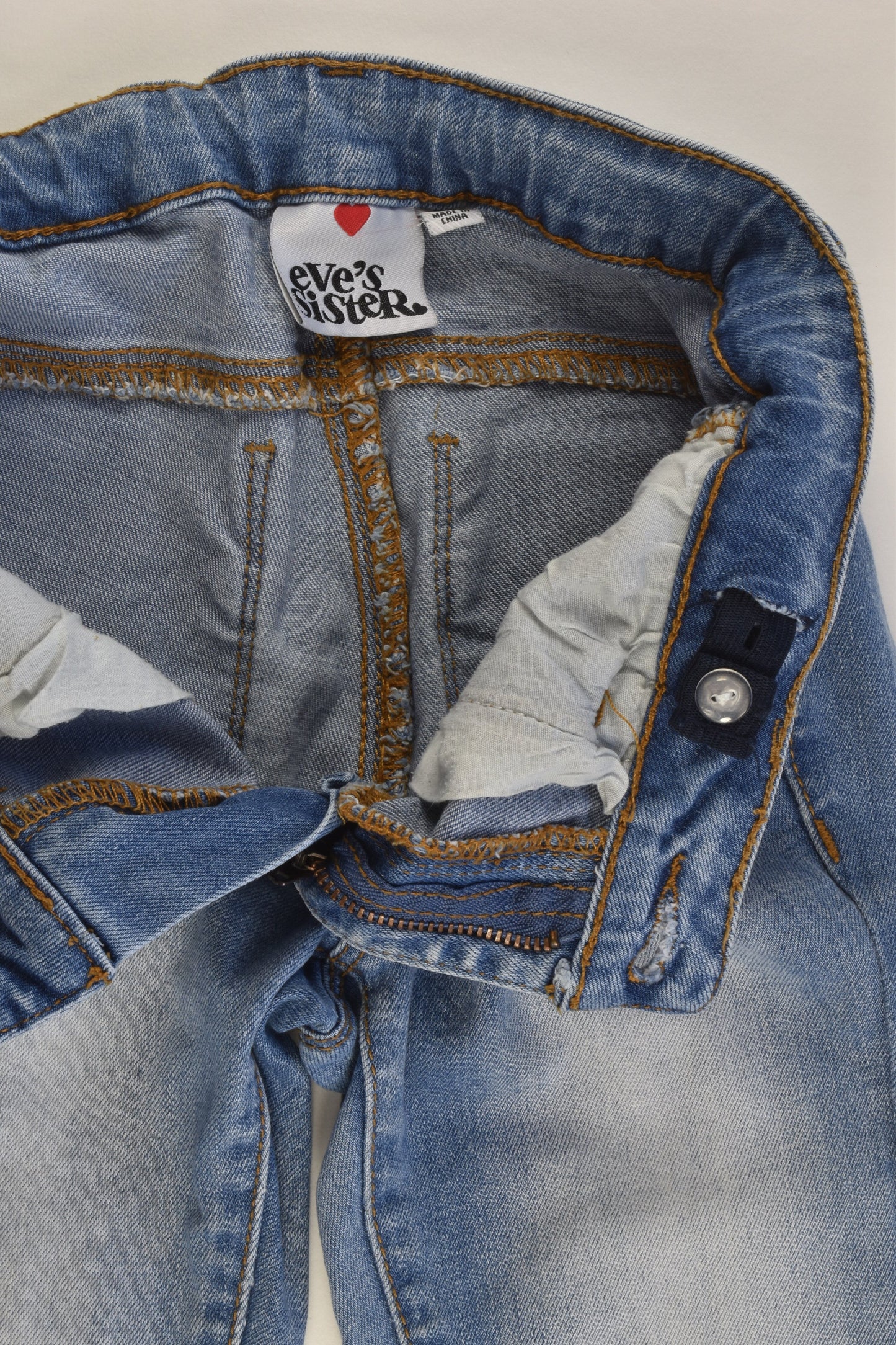 Eve's Sister Size 8 Stretchy Denim Pants