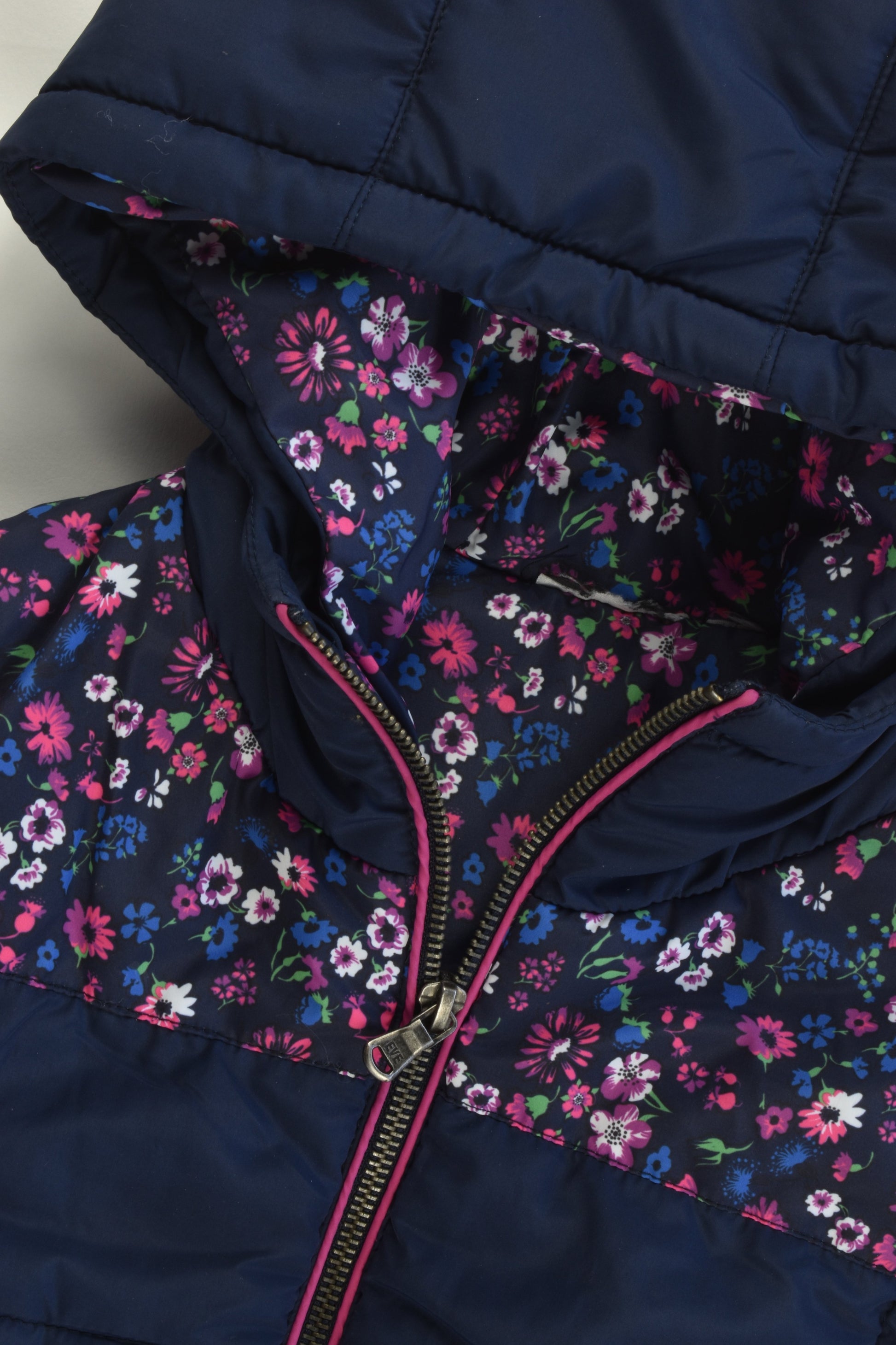 Eve's Sister Size approx 10-12 Hooded Puffer Vest