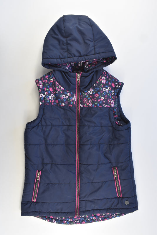 Eve's Sister Size approx 10-12 Hooded Puffer Vest