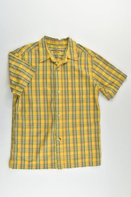 Faded Glory Vintage Wash Size 4/5 Checked Shirt
