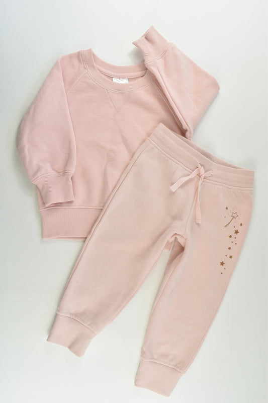 Favourites Size 2 Sweater Matched with Mini Mango Track Pants