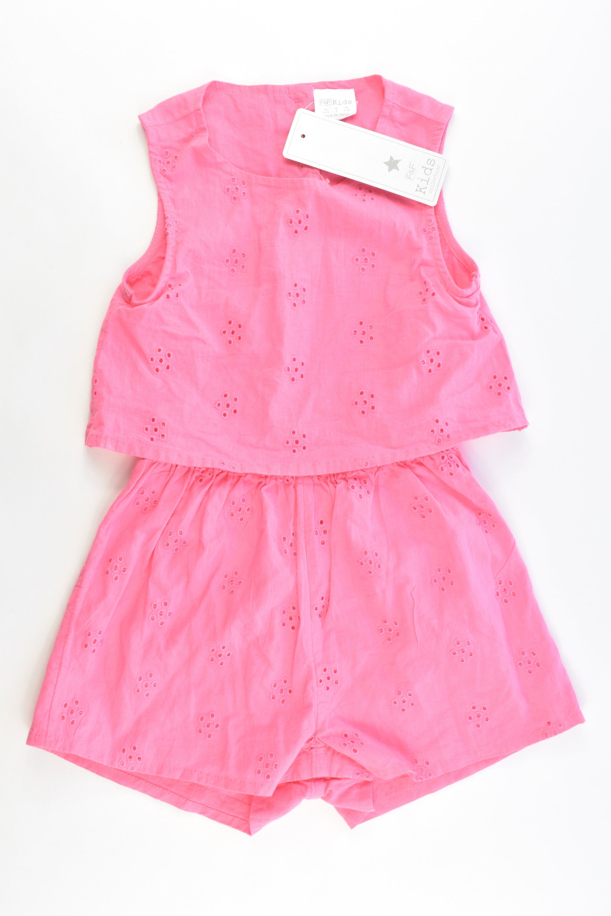 F&F Kids Size 4-5 Playsuit