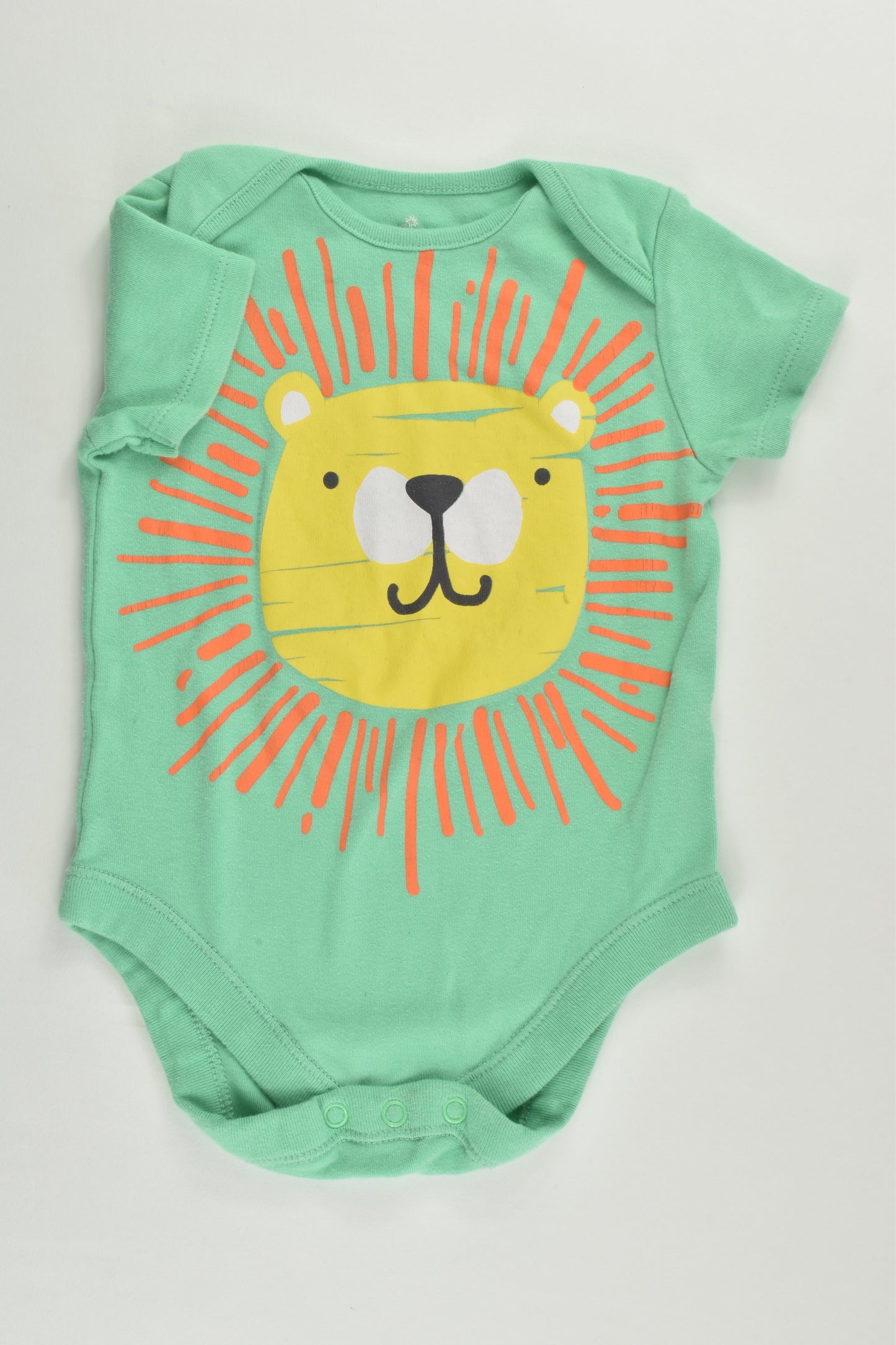 F&F Size 0 (6-9 months, 74 cm) Lion Bodysuit
