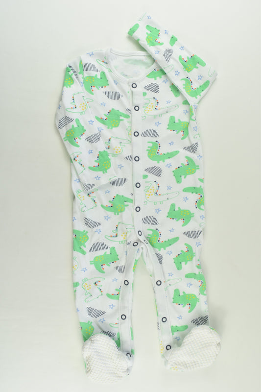 F&F Size 0 (9-12 months) Footed Romper