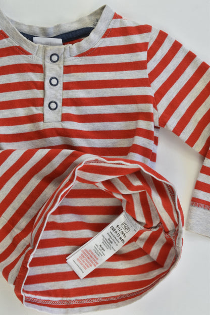 F&F Size 0 (9-12 months) Striped Top