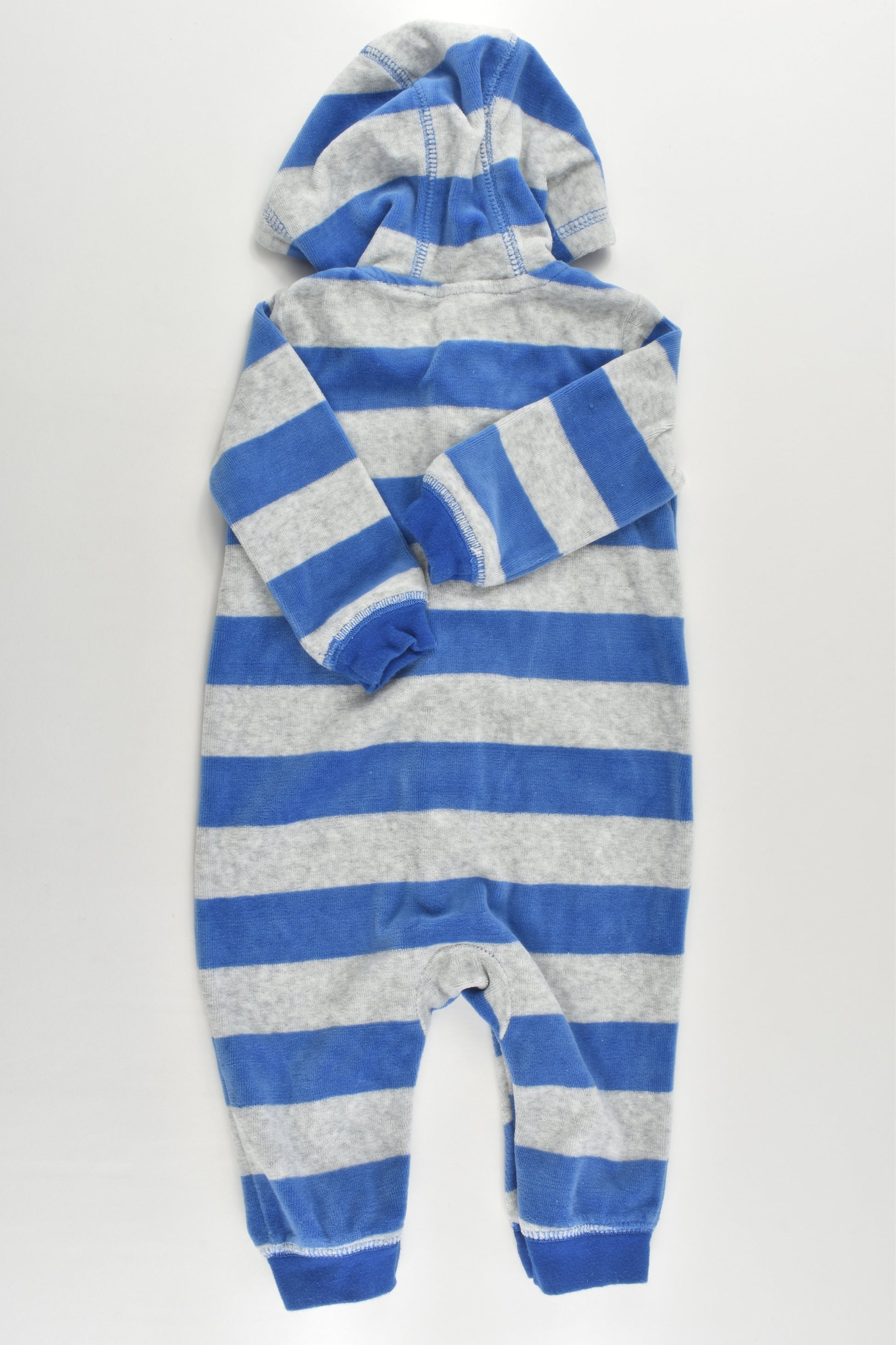F&F Size 00 (3-6 months, 68 cm) Velour Onesie