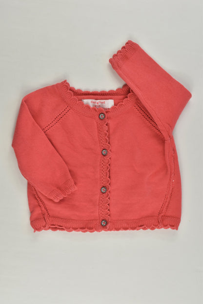 F&F Size 0000 (56 cm) Knitted Cardigan