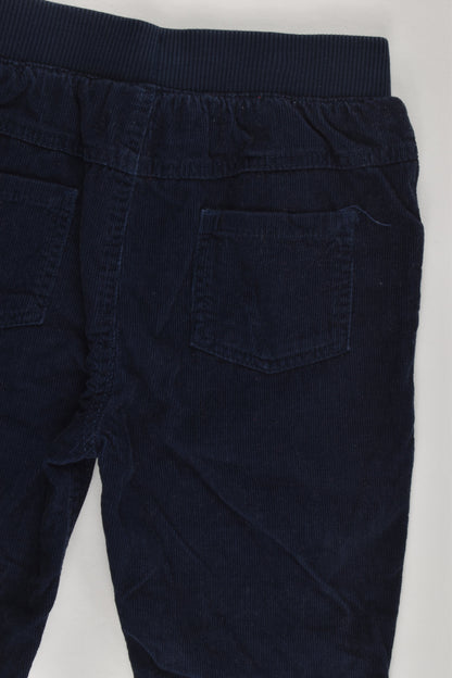 F&F Size 1 (12-18 months) Lined Cord Pants