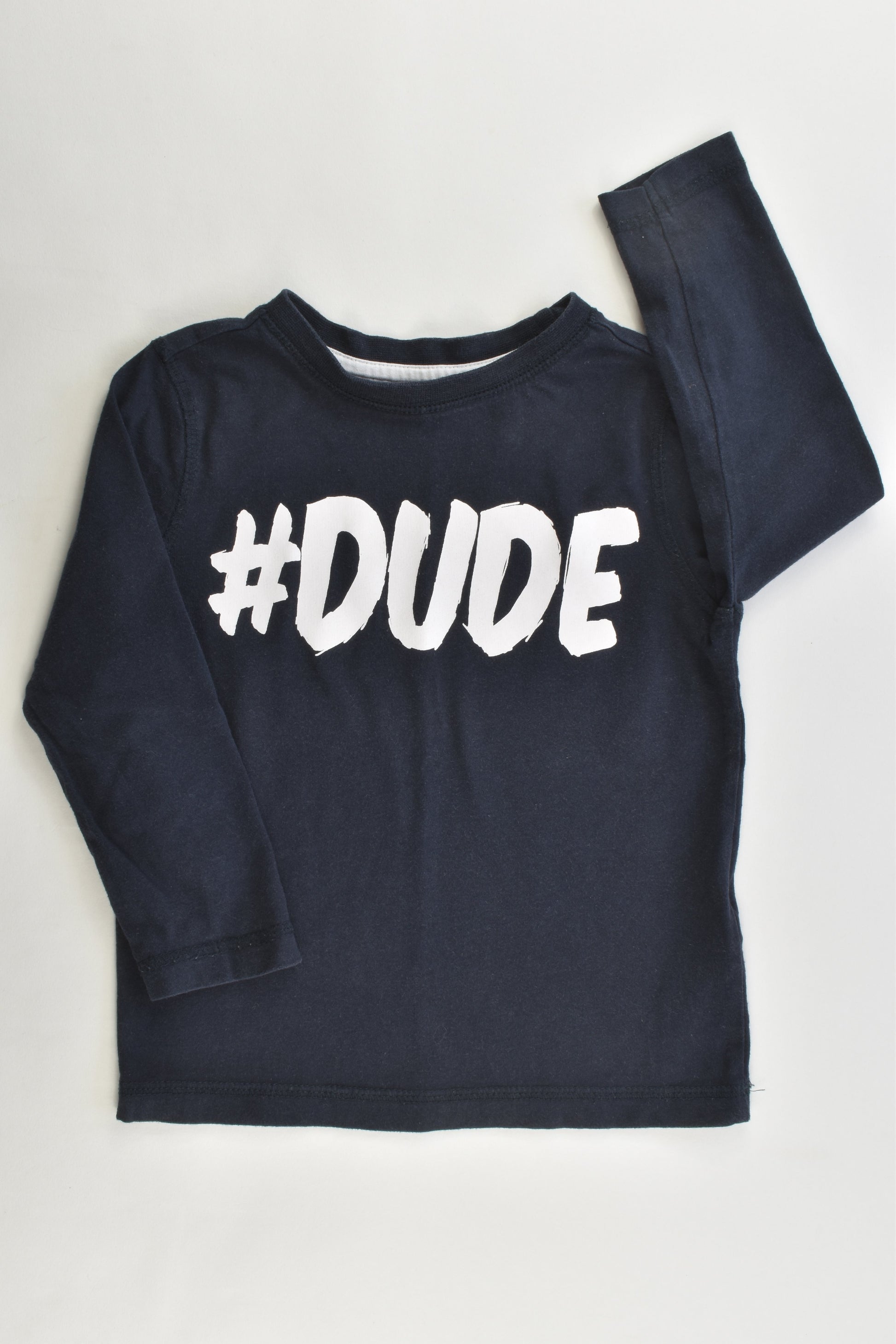 F&F Size 12-18 months (1) # Dude Top