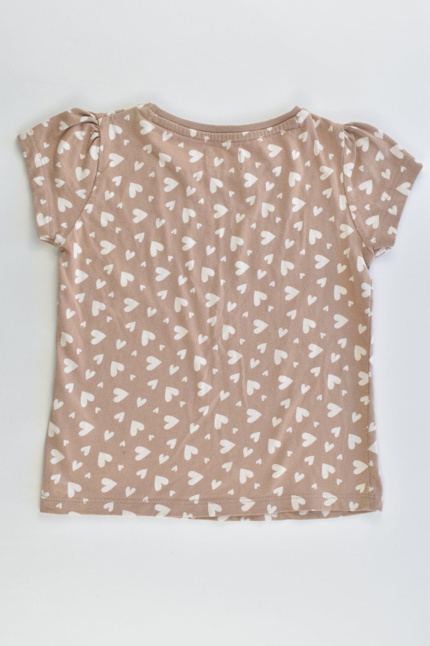 F&F Size 2 (18-24 months, 92 cm) Love Hearts T-shirt