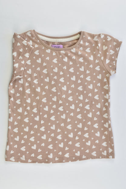 F&F Size 2 (18-24 months, 92 cm) Love Hearts T-shirt