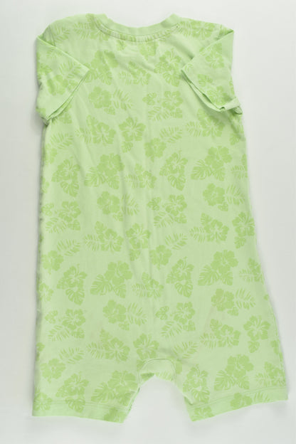 F&F Size 2 (18-24 months) 'Being This Handsome Comes Naturally' Short Romper