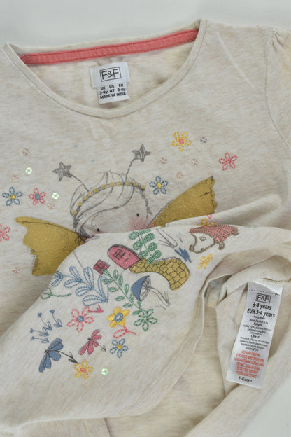 F&F Size 3-4 Fairy Top