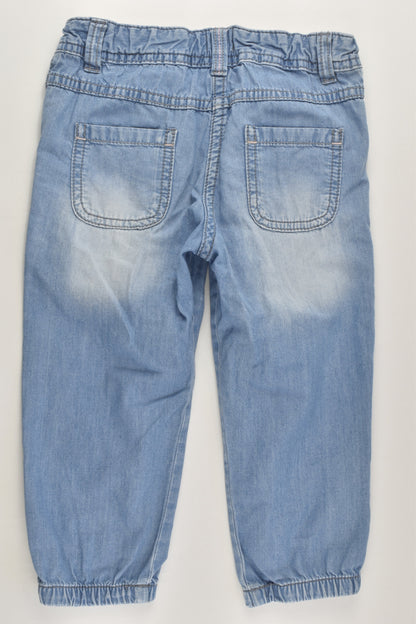 F&F Size 3-4 Lightweight Denim Pants