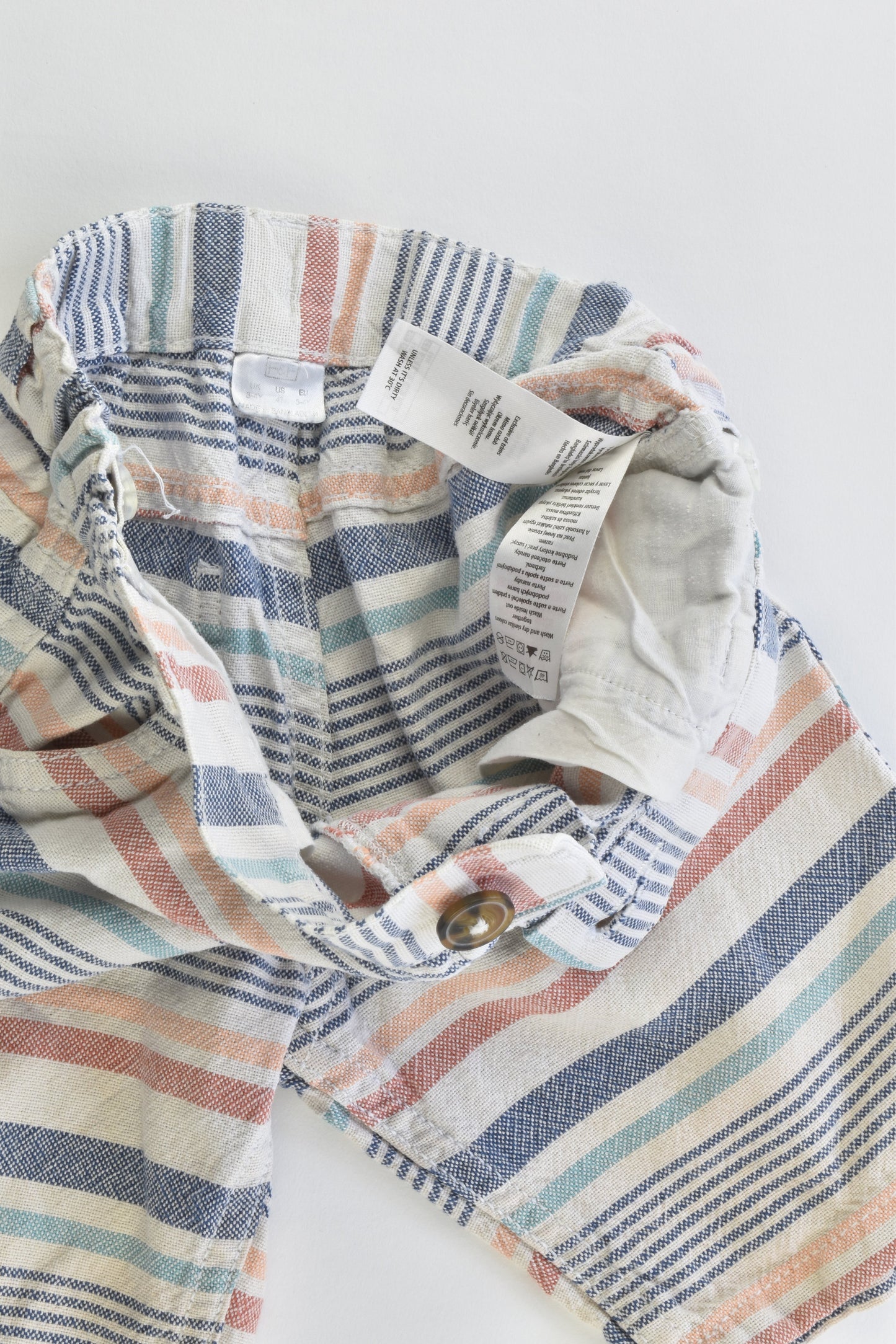 F&F Size 3-4 Linen-feel Shorts