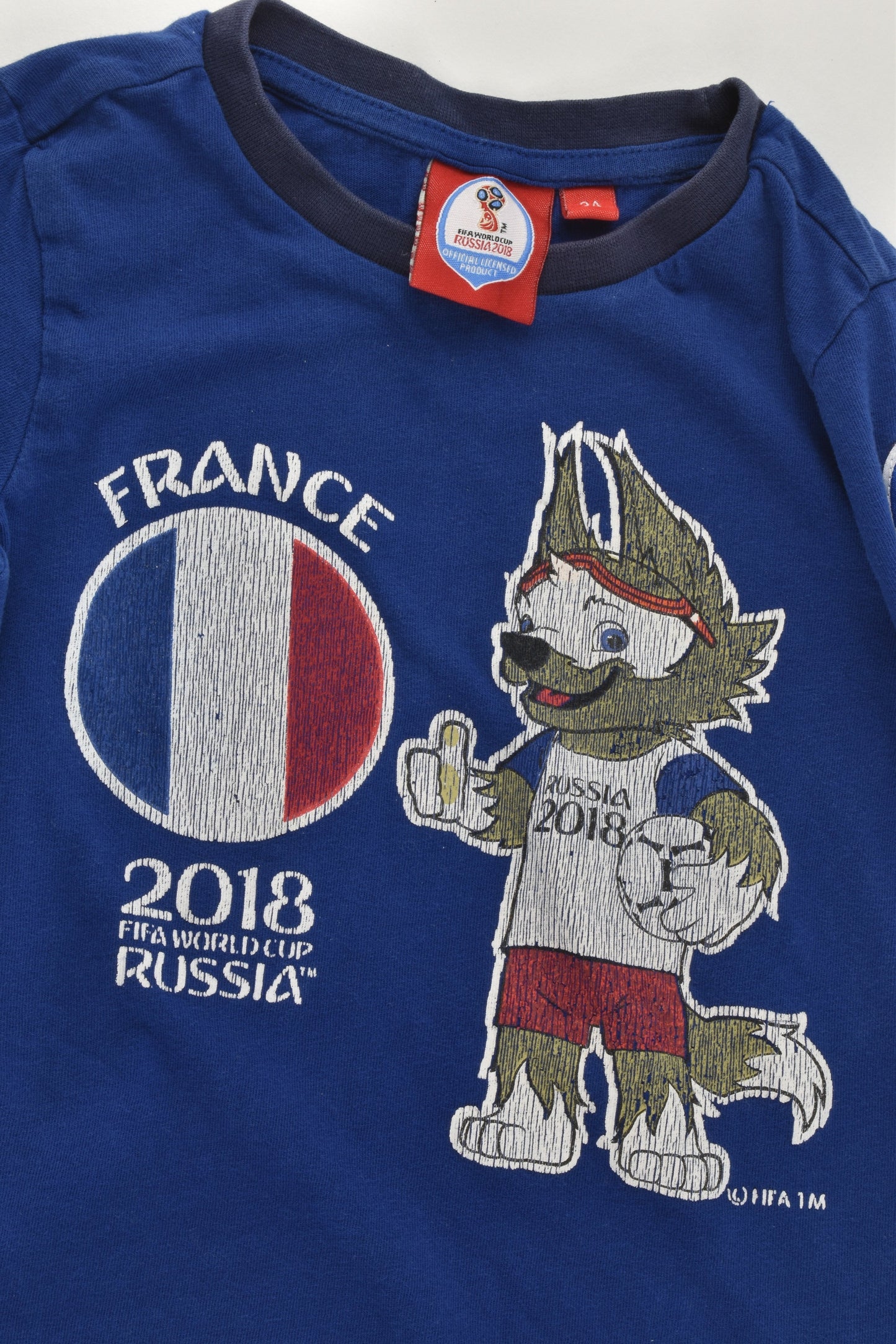 FIFA Worldcup Russia 2018 Size 3 (98 cm) France T-shirt