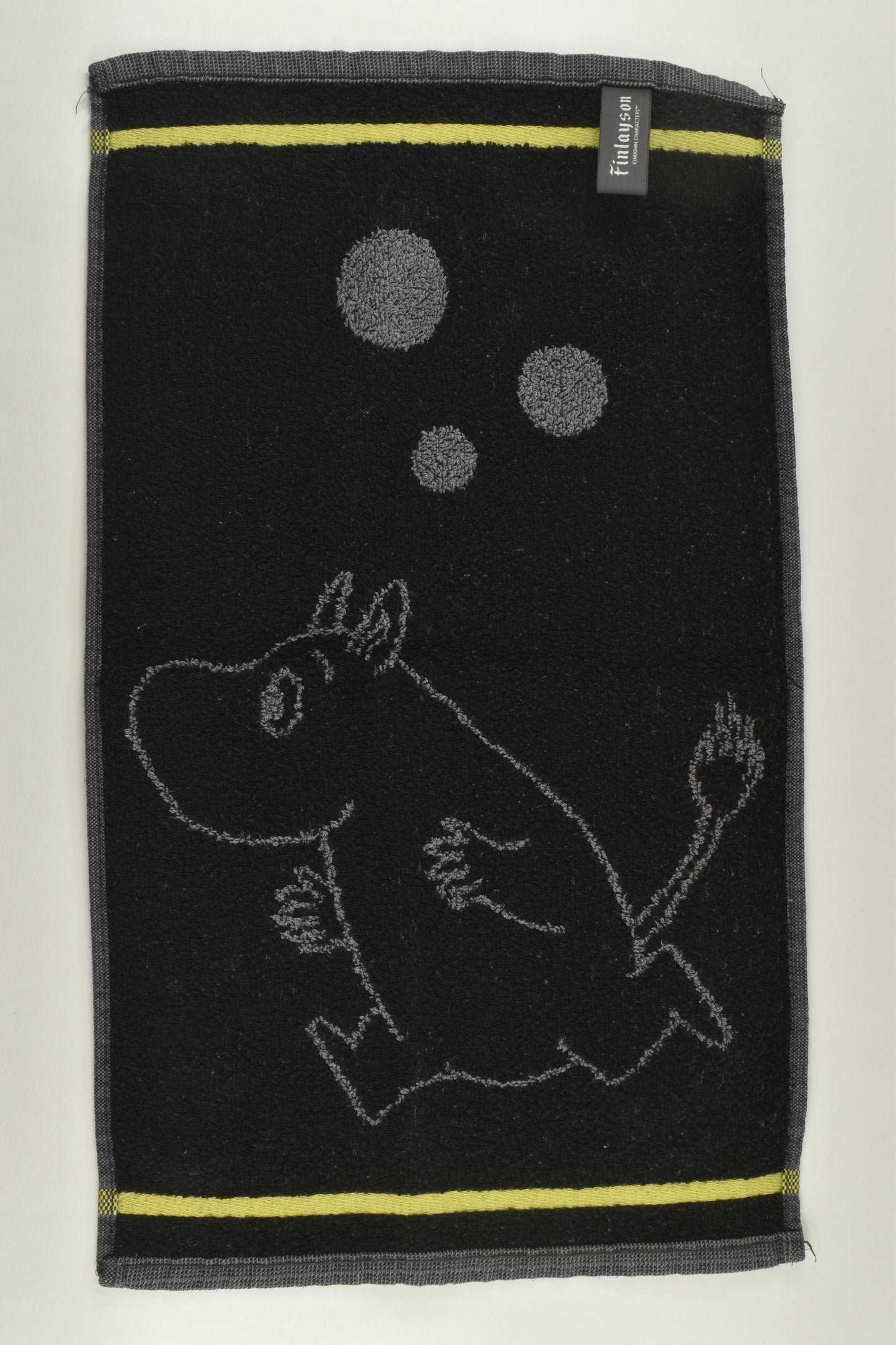 Finlayson Moomin Characters Moomintroll Grey Small Towel