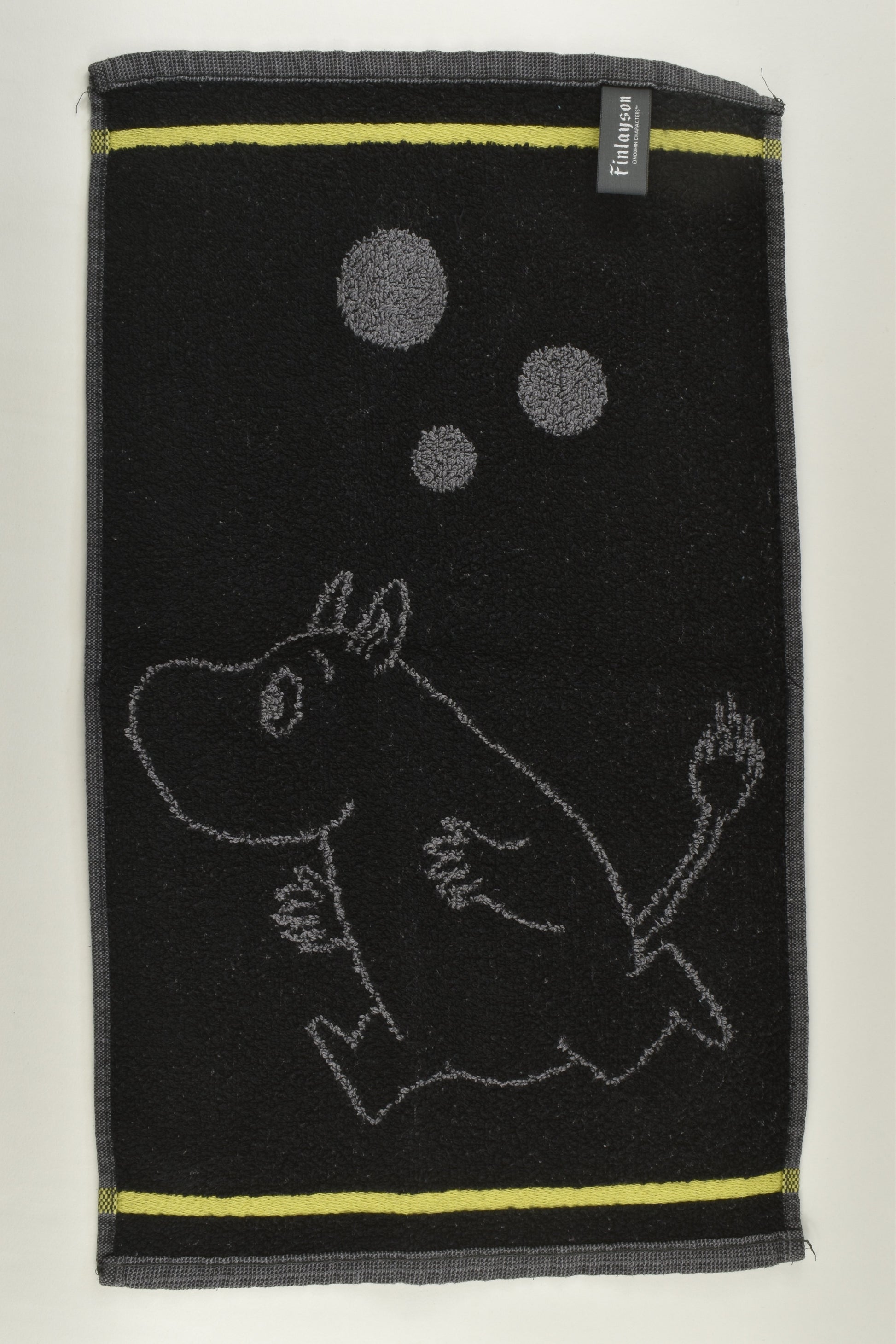 Finlayson Moomin Characters Moomintroll Grey Small Towel
