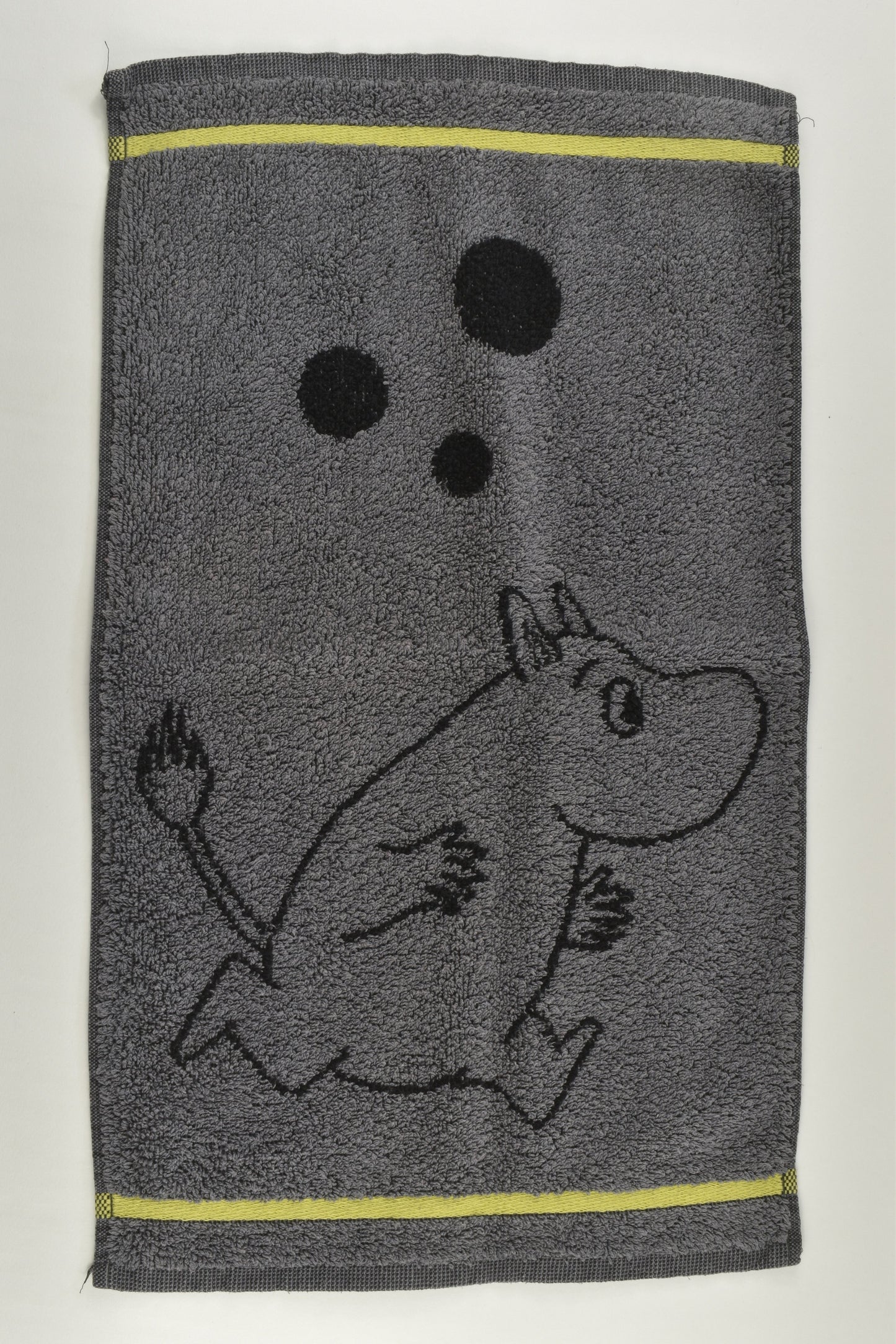 Finlayson Moomin Characters Moomintroll Grey Small Towel