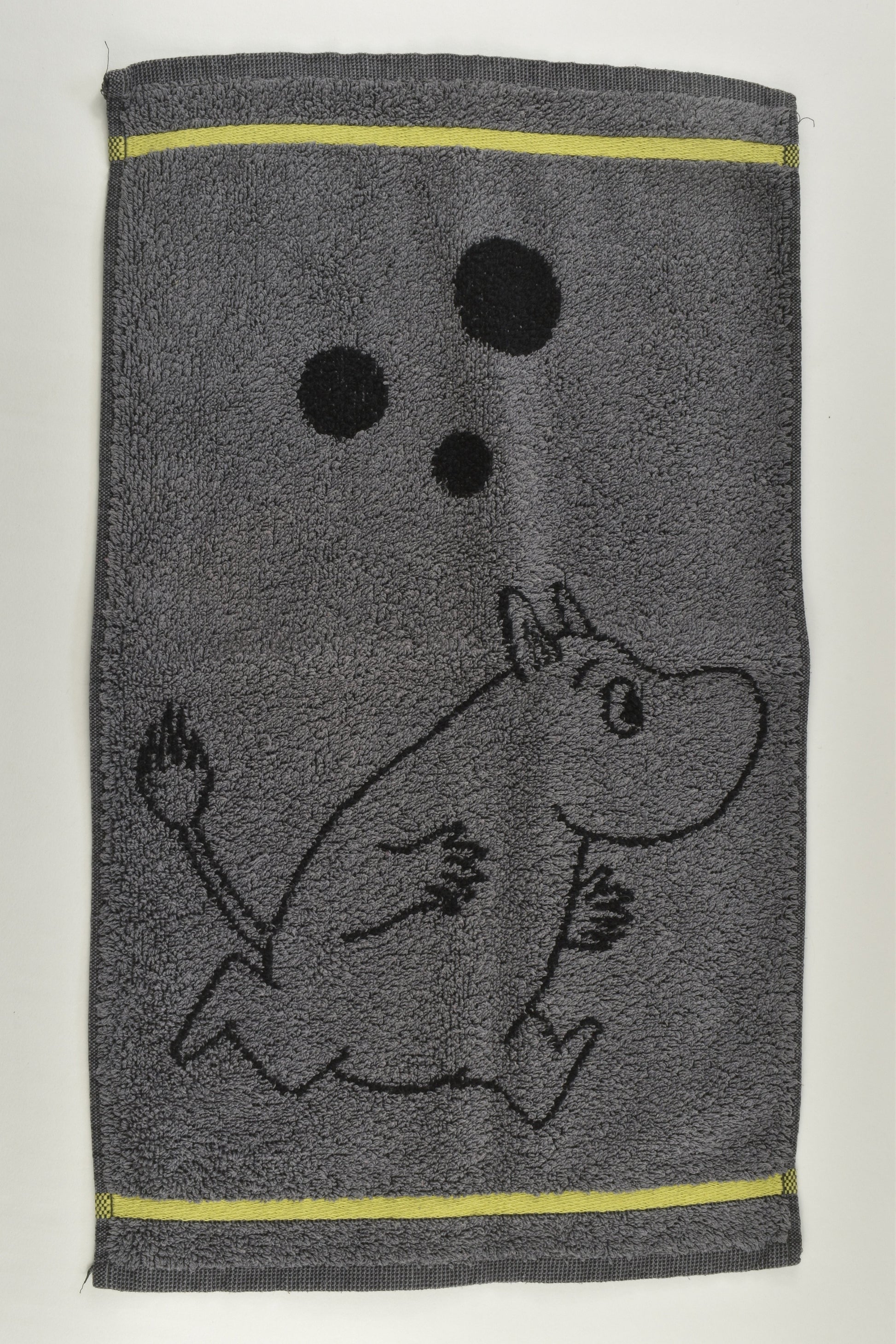 Finlayson Moomin Characters Moomintroll Grey Small Towel