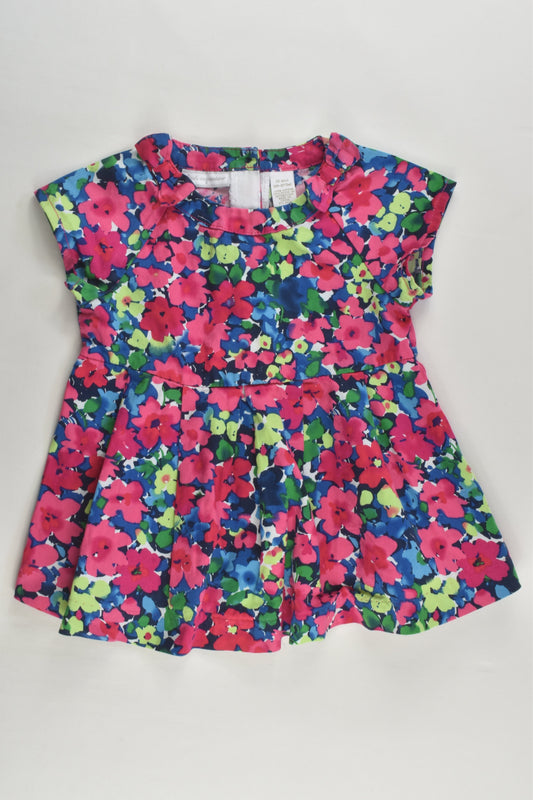 First Impressions Size 1 (18 months) Floral Dress