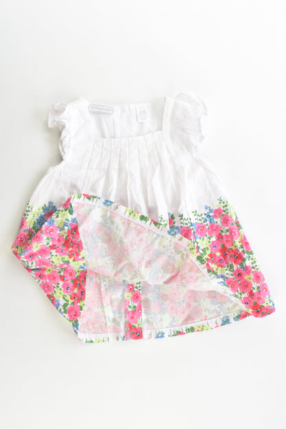 First Impressions Size 1-2 (24 months) Floral Blouse