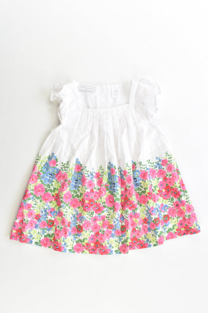 First Impressions Size 1-2 (24 months) Floral Blouse