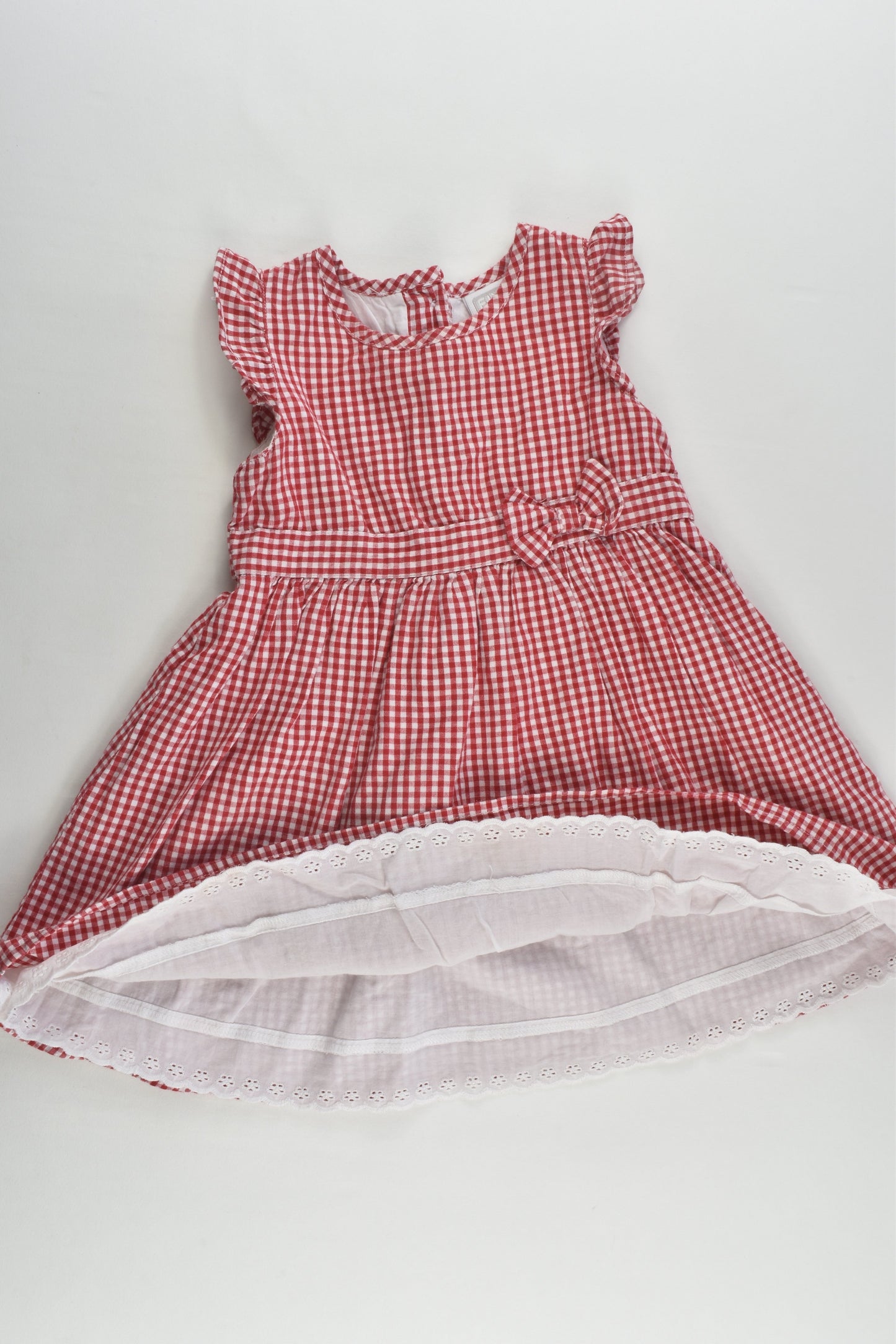 Fix by Lindex Size 0-1 (80 cm) Lined Checked Dress