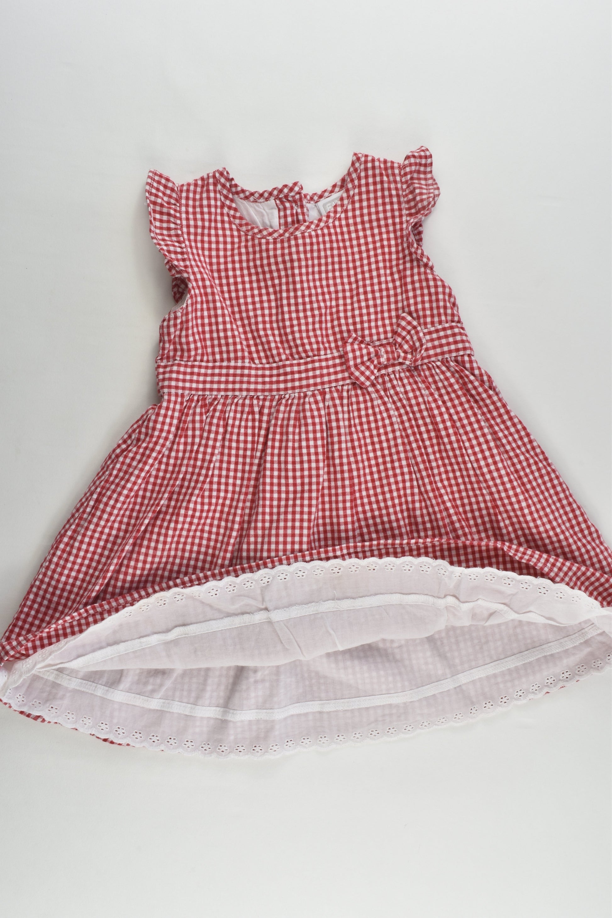 Fix by Lindex Size 0-1 (80 cm) Lined Checked Dress